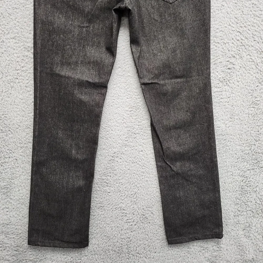 Noiz Jeans Men 34x34 (Fits as 30x33) Black Straight Leg 5 Pocket Denim Pants‎